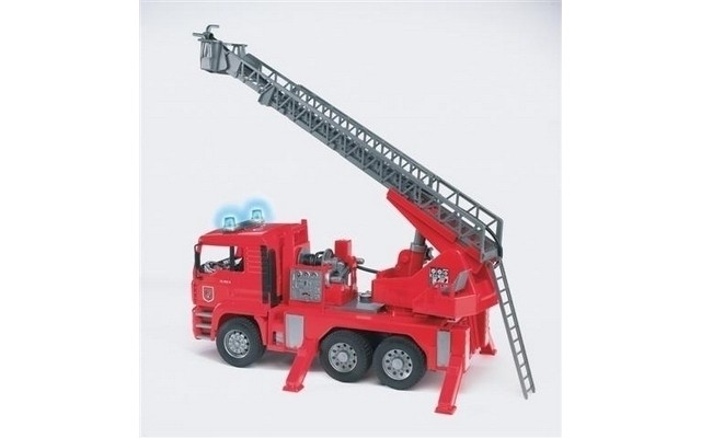 Bruder MAN TGA Fire Engine Truck with Slewing Ladder, Waterpump