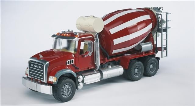 Bruder MACK Granite Cement Mixer Truck