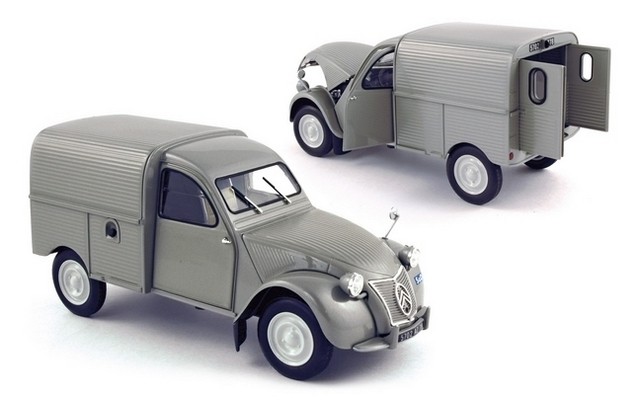 Norev 1/18 Citroen 2CV Van 1952 - Grey