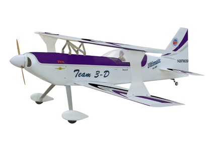 World Models ULTIMATE BIPLANE  27% (Yellow) 50ccARTF