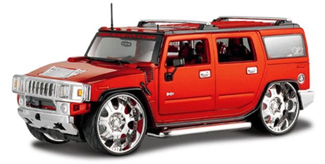 Maisto 1/18 Hummer H2 SUV ALL-STARS Kit