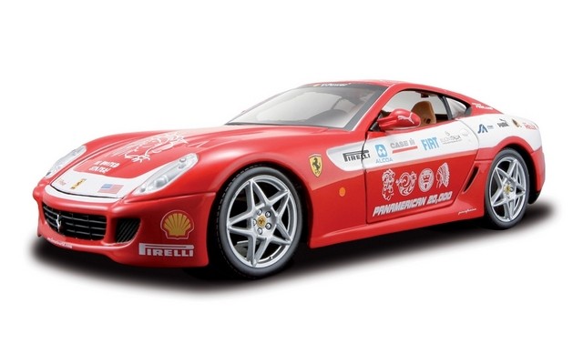 Maisto 1/24 Ferrari 599 GTB Panamerican Tour Red Kit