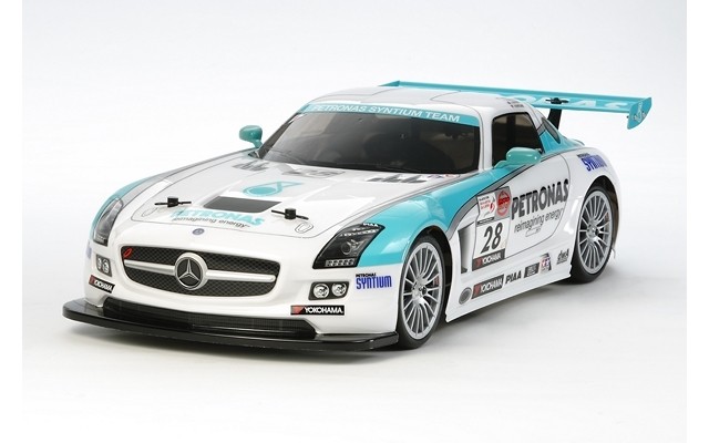 R/C 1/10 Mercedes-Benz SLS GT3 Petronas (TA06)