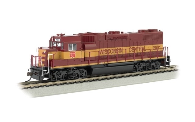 Bachmann HO EMD GP38-2 Wisconsin Central #2001