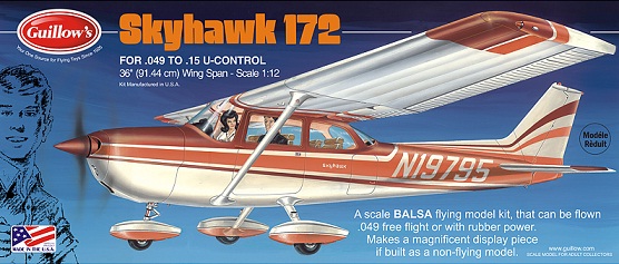 Guillow's 802 Cessna Skyhawk 172