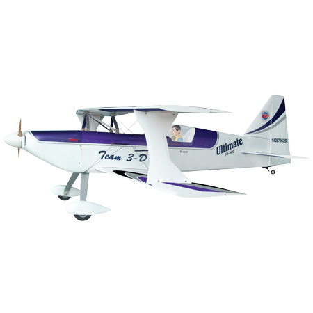 World Models ULTIMATE BIPLANE  33% (Purple) 100ccARTF