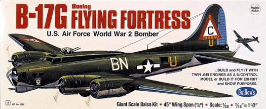 Guillow's B-17G Flying Fortress