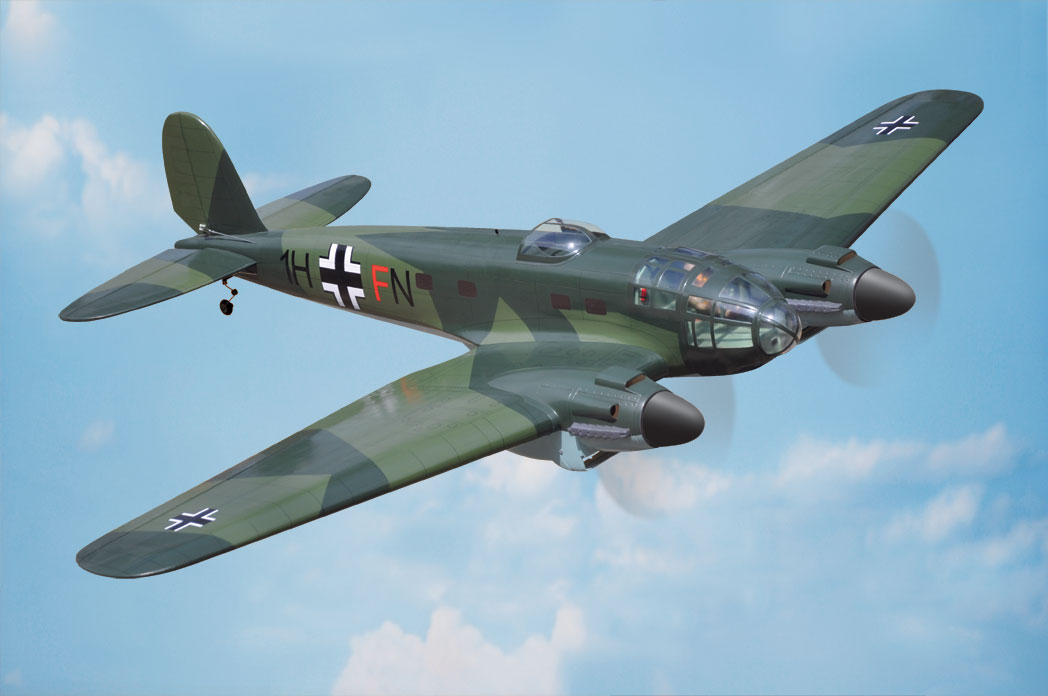 Blackhorse HEINKEL HE 111 2x .25 ARTF