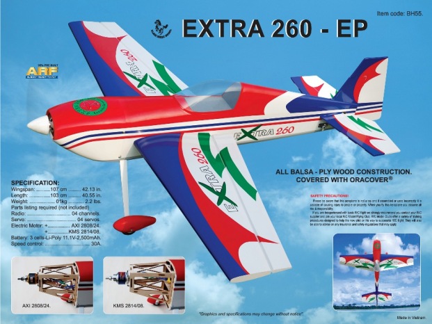 Blackhorse EXTRA 260  EP ARTF