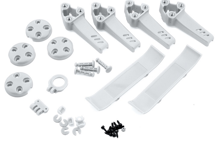 Blade Vortex Pro Plastic Kit White