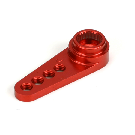 Dynamite 1/2 Machined Alum Servo Arm: J/A Red