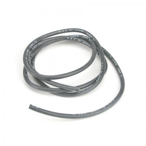 Dynamite 14AWG Silicone Wire 3', Black