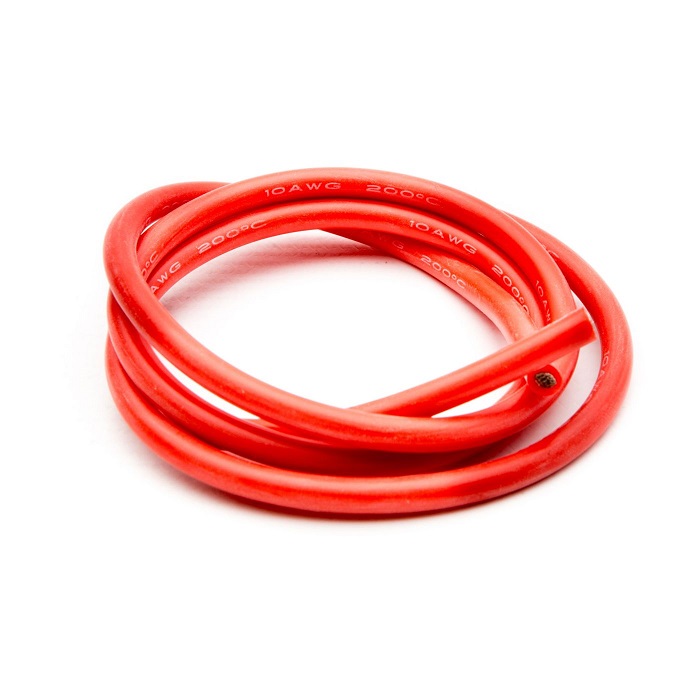 Dynamite 8AWG Silicone Wire 3ft Red