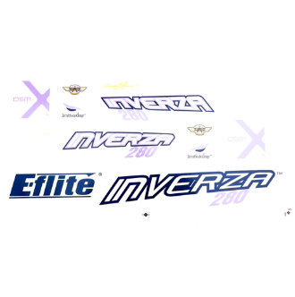 E-flite Inverza 280 Decal Set