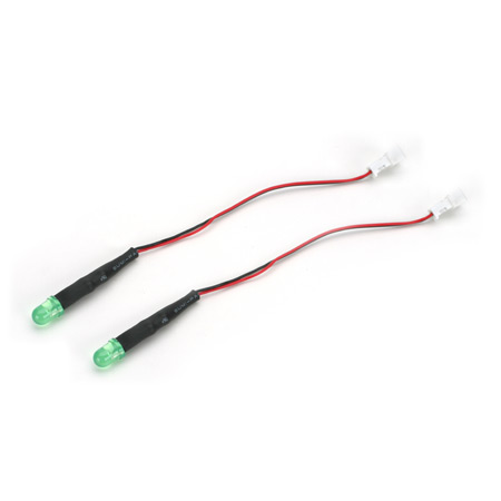 E-Flite Green LED Solid (2): Universal Light Kit