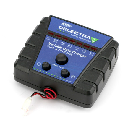 E-Flite Celectra 1S 3.7 Variable Rate DC Li-Po Charger