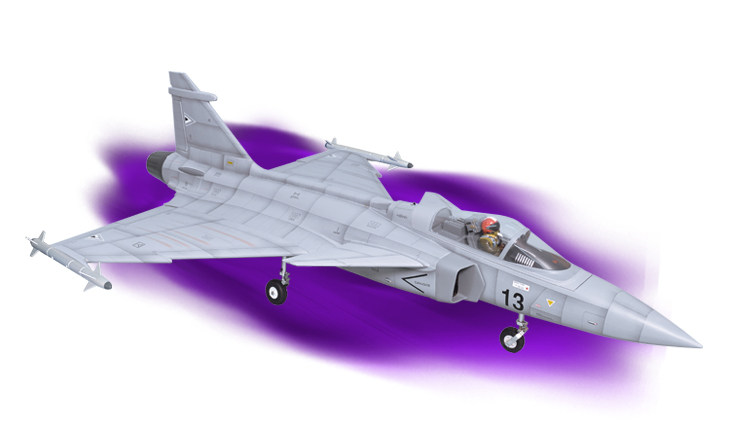 Phoenix Models GRIPEN EDF 90MM ARF