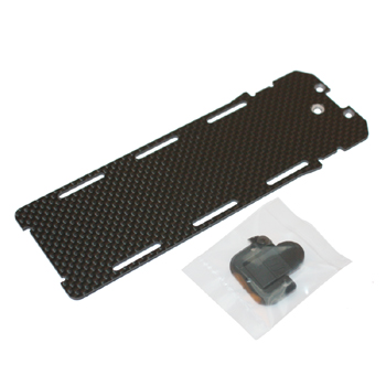 JR Propo Vibe NEX E6 Carbon Battery Plate