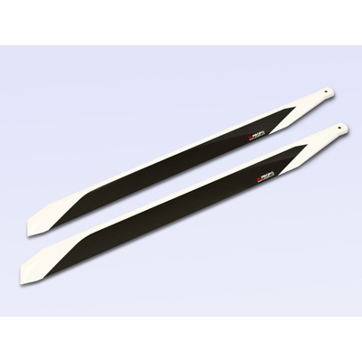 JR Propo Carbon main rotor blades XB755-2BL