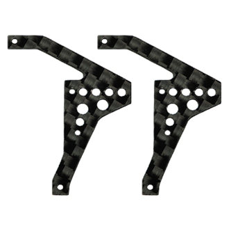 MicroHeli Carbon Fiber Rear Frame Set mCP X