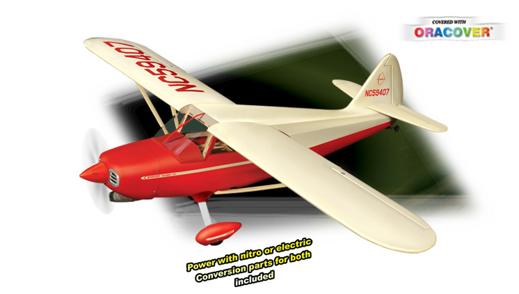 Phoenix Models STINSON  46 -55  (Red) ARTF