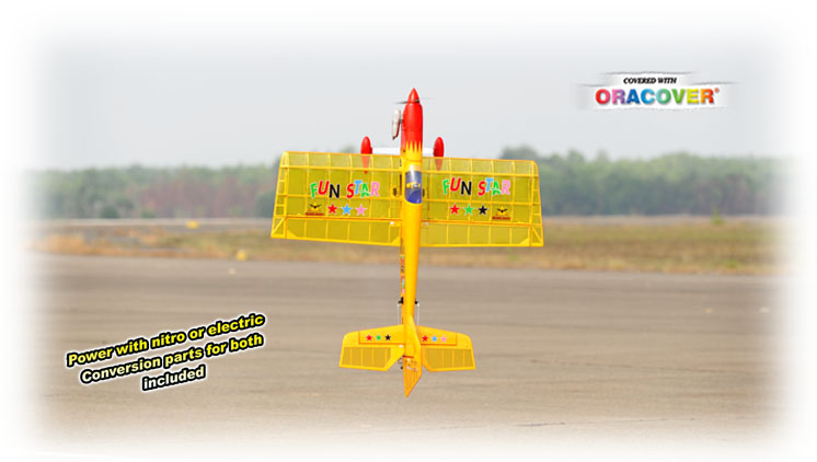 Phoenix Models FUNSTAR MK2 SCALE 1:6 ARF .46-.55 ARF