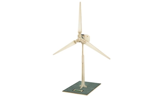 Robotime Solar Powered Wind Turbine