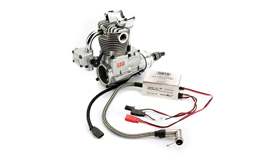 Saito FG-21 (1.26) 4-Stroke Gas Engine: BN