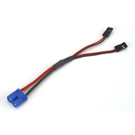 Spektrum 6-Inch EC3 to Dual JR Y-Harness