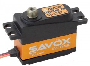 Savox SH-1257MG Metal Gear Mini Digital Servo