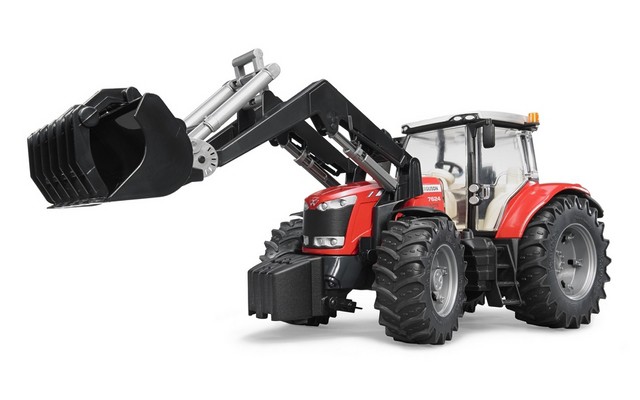 Bruder Massey Ferguson 7600 with Frontloader