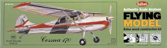 Guillow's 302  Cessna 170