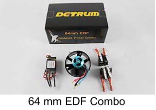 Dynam 64mm EDF Combo Set