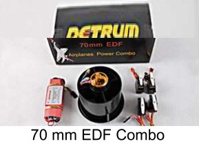 Dynam 70mm EDF Combo Set