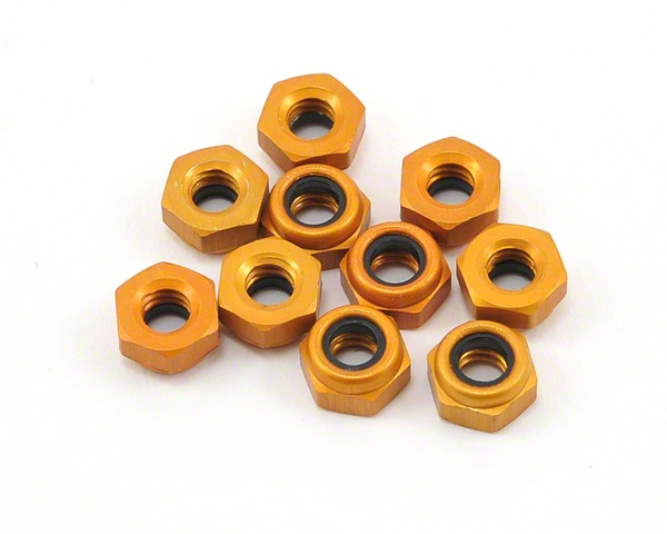 Team Losi Racing 4-40 Aluminum Mini Nuts (10)