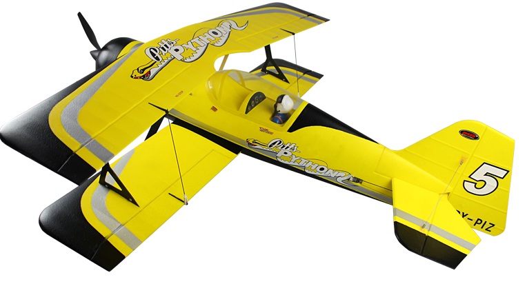 Dynam Pitts model 12 EP RX Ready (Yellow)