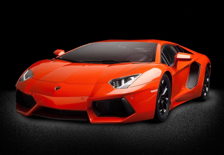 Pocher 1/8 Lamborghini Aventador Arancio Argos/Metallic Orange