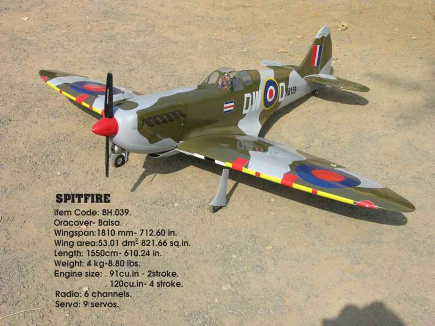 Blackhorse SPITFIRE 61-91 ARTF