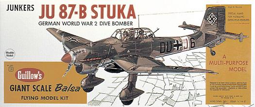 Guillow's JUNKERS JU-87B STUKA