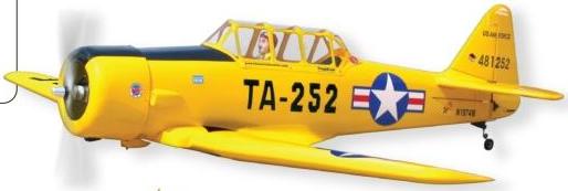 World Models AT-6 Texan (1/7 Scale) 91 ARTF