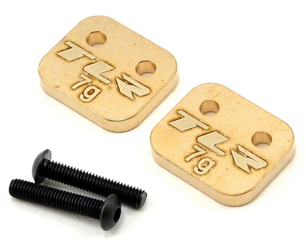 Team Losi Racing Brass Weight System, Rear Motor: 22